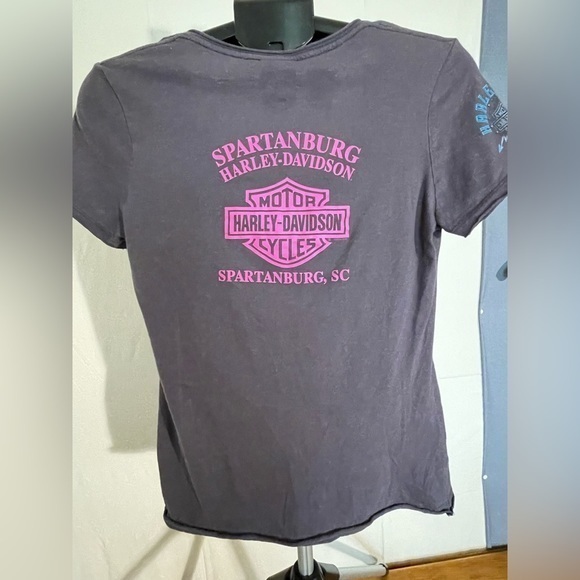 Womans Medium Harley Davidson T-Shirt - Picture 3 of 6